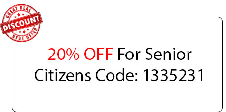 Senior Citizens 20% OFF - Locksmith at Lockport, IL - Lockport Il Locksmith